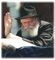 One of the most familiar pictures of the Rebbe - very warm & personable...