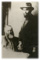 The Rebbe clasping his father-in-law's hand