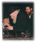 Pouring the Mayim Shelanu - water that rested (overnight) for the Matzah baking